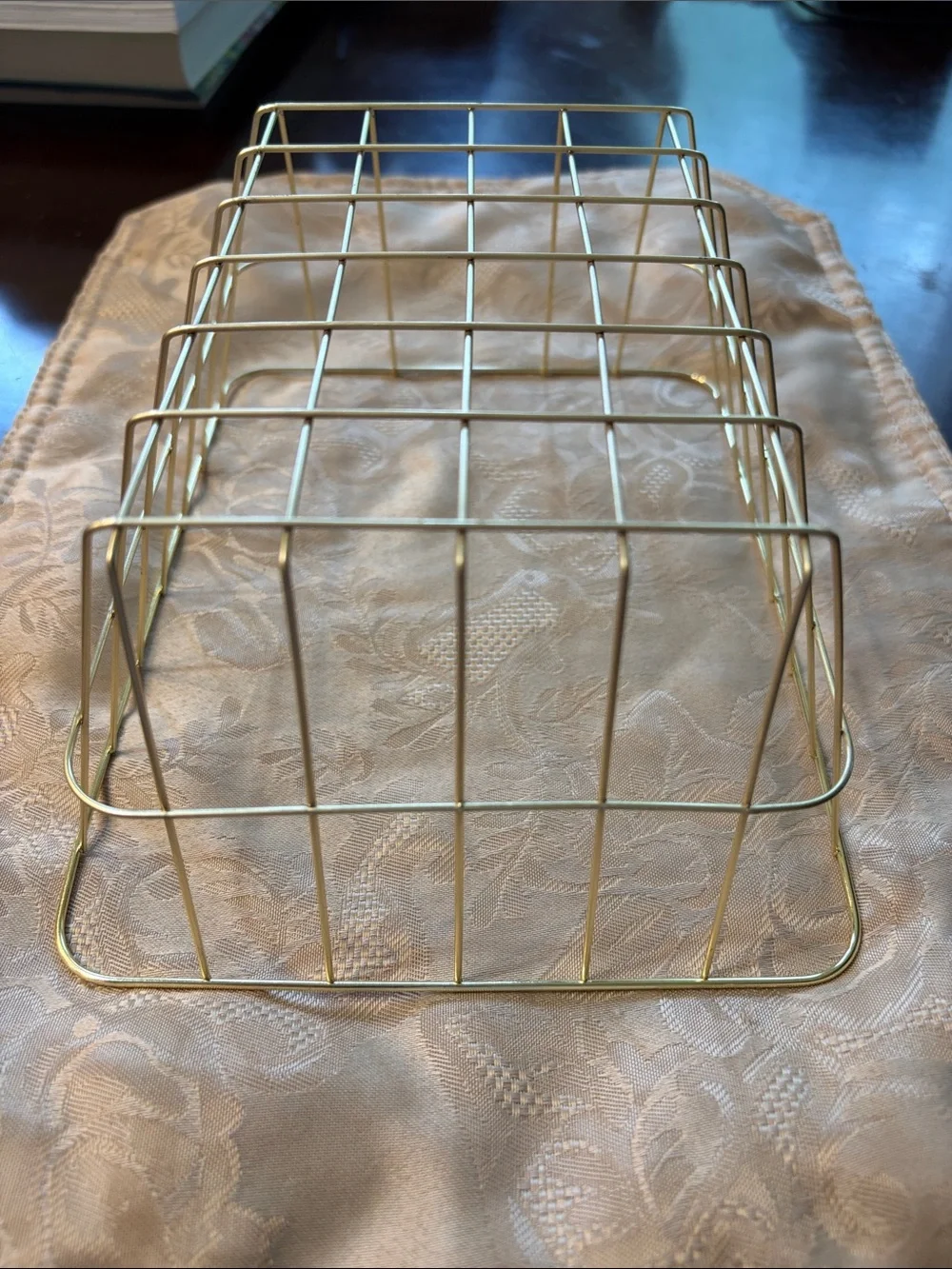 Stanley Gold Wire Grid Basket